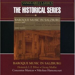 Nikolaus Harnoncourt - Baroque Music in Salzburg  CD